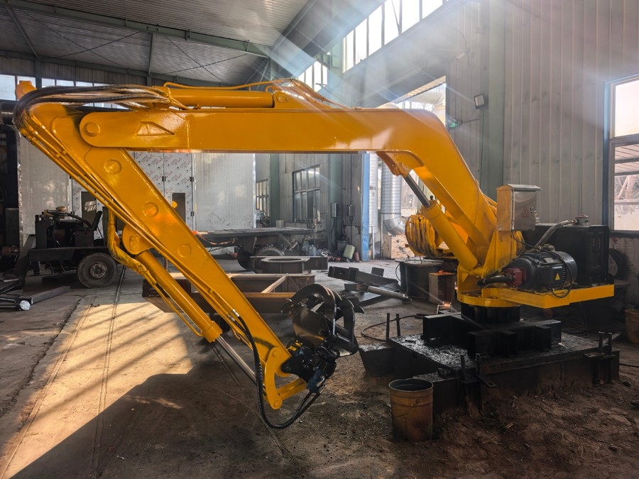 挖抓船吊固定吊車(chē)載吊總成